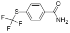structure of CAS# 330-15-4, 4-(Trifluoromethylthio)Benzamide;4-(TRIFLUOROMETHYLTHIO)BENZAMIDE  97%;4-(TRIFLUOROMETHYLTHIO)BENZAMIDE  97