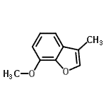 CAS#: 33038-10-7， 7-Methoxy-3-Methyl-1-Benzofuran
