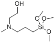CAS 登录号：330457-46-0， N-(羟基乙基)-N-甲基氨基丙基三甲氧基硅烷