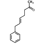 CAS 登录号：33046-89-8， (5E)-7-苯基-5-庚烯-2-酮