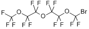 structure of CAS# 330562-45-3, Perfluoro-2,5,6-Trioxanonyl Bromide;PERFLUORO-2,5,6-TRIOXANONYL BROMIDE;1-BROMOPERFLUORO-2,5,8-TRIOXANONANE;PERFLUORO-2,5,8-TRIOXANONYL BROMIDE