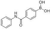 结构式 CAS# 330793-45-8, (4-苯基氨基羰基苯基)硼酸