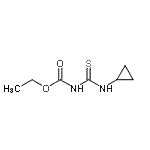 CAS#: 330799-98-9， Ethyl (Cyclopropylcarbamothioyl)Carbamate