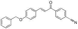 CAS#: 33084-01-4， 4-[3-[4-(Phenylmethoxy)Phenyl]Prop-2-Enoyl]Benzonitrile