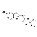 CAS#: 330858-74-7， 2-Methyl-2-Propanyl (6-Methyl-1,3-Benzothiazol-2-Yl)Carbamate