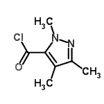 CAS#: 330937-69-4， 1,3,4-Trimethyl-1H-Pyrazole-5-Carbonyl Chloride