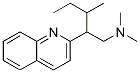 CAS#: 33098-26-9， N,N,3-Trimethyl-2-Quinolin-2-Ylpentan-1-Amine