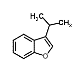 CAS#: 33118-70-6， 3-Isopropyl-1-Benzofuran