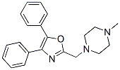 CAS#: 33161-88-5， 1-[[4,5-Di(Phenyl)-1,3-Oxazol-2-Yl]Methyl]-4-Methylpiperazine
