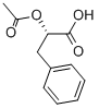 CAS 登录号：33173-31-8， (alphaS)-alpha-(乙酰氧基)-苯丙酸
