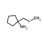CAS#: 331826-37-0， 1-[(Methylsulfanyl)Methyl]Cyclopentanamine