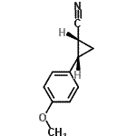 CAS#: 331941-37-8， (1R,2S)-2-(4-Methoxyphenyl)Cyclopropanecarbonitrile