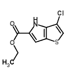 CAS#: 332099-31-7， Ethyl 3-Chloro-4H-Thieno[3,2-b]Pyrrole-5-Carboxylate