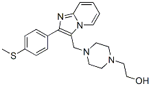CAS#: 3323-25-9， 2-[4-[[2-(4-Methylsulfanylphenyl)Imidazo[3,2-a]Pyridin-3-Yl]Methyl]Piperazin-1-Yl]Ethanol