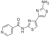 CAS#: 332351-17-4， N-(2'-Amino[4,4'-Bithiazol]-2-Yl)-4-Pyridinecarboxamide