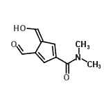 CAS#: 33251-34-2， (3Z)-4-Formyl-3-(Hydroxymethylene)-N,N-Dimethyl-1,4-Cyclopentadiene-1-Carboxamide