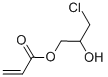 structure of CAS# 3326-90-7, 2-Hydroxy-3-Chloropropyl Acrylate;(3-Chloro-2-Hydroxy-Propyl) Prop-2-Enoate;Prop-2-Enoic Acid (3-Chloro-2-Hydroxypropyl) Ester;Acrylic Acid (3-Chloro-2-Hydroxy-Propyl) Ester
