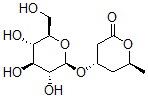 CAS#: 33276-04-9， (4S,6S)-6-Methyl-4-[(2R,3R,4S,5S,6R)-3,4,5-Trihydroxy-6-(Hydroxymethyl)Oxan-2-Yl]Oxyoxan-2-One