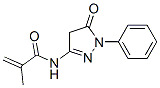 CAS#: 3331-54-2， 2-Methyl-N-(5-Oxo-1-Phenyl-4H-Pyrazol-3-Yl)Prop-2-Enamide