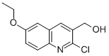 structure of CAS# 333408-52-9, 2-Chloro-6-Ethoxyquinoline-3-Methanol;2-CHLORO-6-ETHOXYQUINOLINE-3-METHANOL