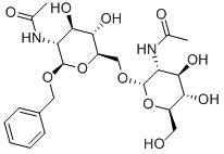CAS#: 33401-02-4， Benzyl 2-acetamido-6-O-(2-acetamido-2-deoxy-beta-D-glucopyranosyl)-2-deoxy-alpha-D-glucopyranoside