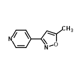 CAS#: 33433-77-1， 4-(5-Methyl-1,2-Oxazol-3-Yl)Pyridine