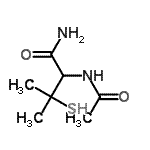 CAS#: 334947-44-3， N<Sup>2</Sup>-Acetyl-3-Sulfanylvalinamide