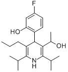 CAS#: 334992-01-7， 4-(4-Fluoro-2-Hydroxyphenyl)-alpha-Methyl-2,6-Bis(1-Methylethyl)-5-Propyl-3-Pyridinemethanol
