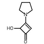 CAS#: 334992-90-4， 4-Hydroxy-3-(1-Pyrrolidinyl)-2-Cyclobuten-1-One