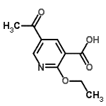 CAS#: 335078-23-4， 5-Acetyl-2-Ethoxynicotinic Acid
