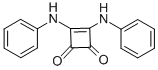structure of CAS# 33512-89-9, 3,4-Dianilinocyclobut-3-Ene-1,2-Dione;3,4-BIS(PHENYLAMINO)CYCLOBUT-3-ENE-1,2-DIONE;3,4-DIANILINOCYCLOBUT-3-ENE-1,2-DIONE