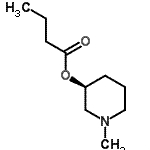 CAS#: 335162-97-5， (3S)-1-Methyl-3-Piperidinyl Butyrate