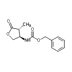 CAS#: 335265-68-4， Benzyl [(3R,4R)-4-Methyl-5-Oxotetrahydro-3-Furanyl]Carbamate