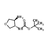 CAS#: 335276-55-6， 2-Methyl-2-Propanyl [(3S,4S)-4-Aminotetrahydro-3-Furanyl]Carbamate