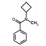 CAS#: 335602-97-6， N-Cyclobutyl-N-Methylbenzamide