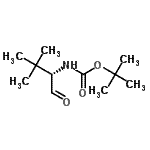 CAS#: 335627-99-1， 2-Methyl-2-Propanyl [(2S)-3,3-Dimethyl-1-Oxo-2-Butanyl]Carbamate