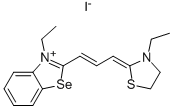 CAS#: 33609-19-7， (2Z)-3-Ethyl-2-[(E)-3-(3-Ethyl-4,5-Dihydro-1,3-Thiazol-3-Ium-2-Yl)Prop-2-Enylidene]-1,3-Benzoselenazole Iodide