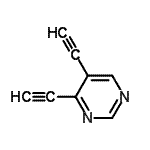 CAS#: 336106-80-0， 4,5-Diethynylpyrimidine