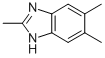 structure of CAS# 3363-56-2, 2,5,6-Trimethylbenzimidazole;Zinc00031202;T74004_Aldrich;St018487