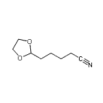 CAS#: 33683-57-7， 5-(1,3-Dioxolan-2-Yl)Pentanenitrile