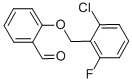 结构式 CAS# 336880-01-4, 2-[(2-氯-6-氟苄基)氧基]苯甲醛