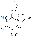 CAS 登录号：337-47-3， 5-烯丙基-5-(1-甲基丁基)-2-硫代巴比妥酸钠盐