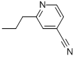 结构式 CAS# 33744-19-3, 2-丙基吡啶-4-甲腈
