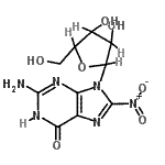 CAS#: 337536-53-5， 2-Amino-8-Nitro-9-Pentofuranosyl-1,9-Dihydro-6H-Purin-6-One