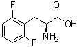 结构式 CAS# 33787-05-2, 2,6-二氟苯基丙氨酸