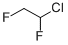 structure of CAS# 338-64-7, 1-Chloro-1,2-Difluoroethane;1-Chloro-1,2-Difluoro-Ethane;Ethane, 1-Chloro-1,2-Difluoro-