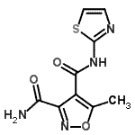 CAS#: 338408-95-0， 5-Methyl-N<Sup>4</Sup>-(1,3-Thiazol-2-Yl)-1,2-Oxazole-3,4-Dicarboxamide