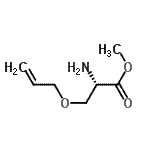 CAS 登录号：338752-53-7， 甲基O-烯丙基-L-丝氨酸酯