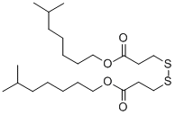 CAS#: 33881-78-6， 6-Methylheptyl 3-[3-(6-Methylheptoxy)-3-Oxopropyl]Disulfanylpropanoate