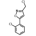 CAS#: 339019-69-1， 3-(Chloromethyl)-5-(2-Chlorophenyl)-1,2-Oxazole